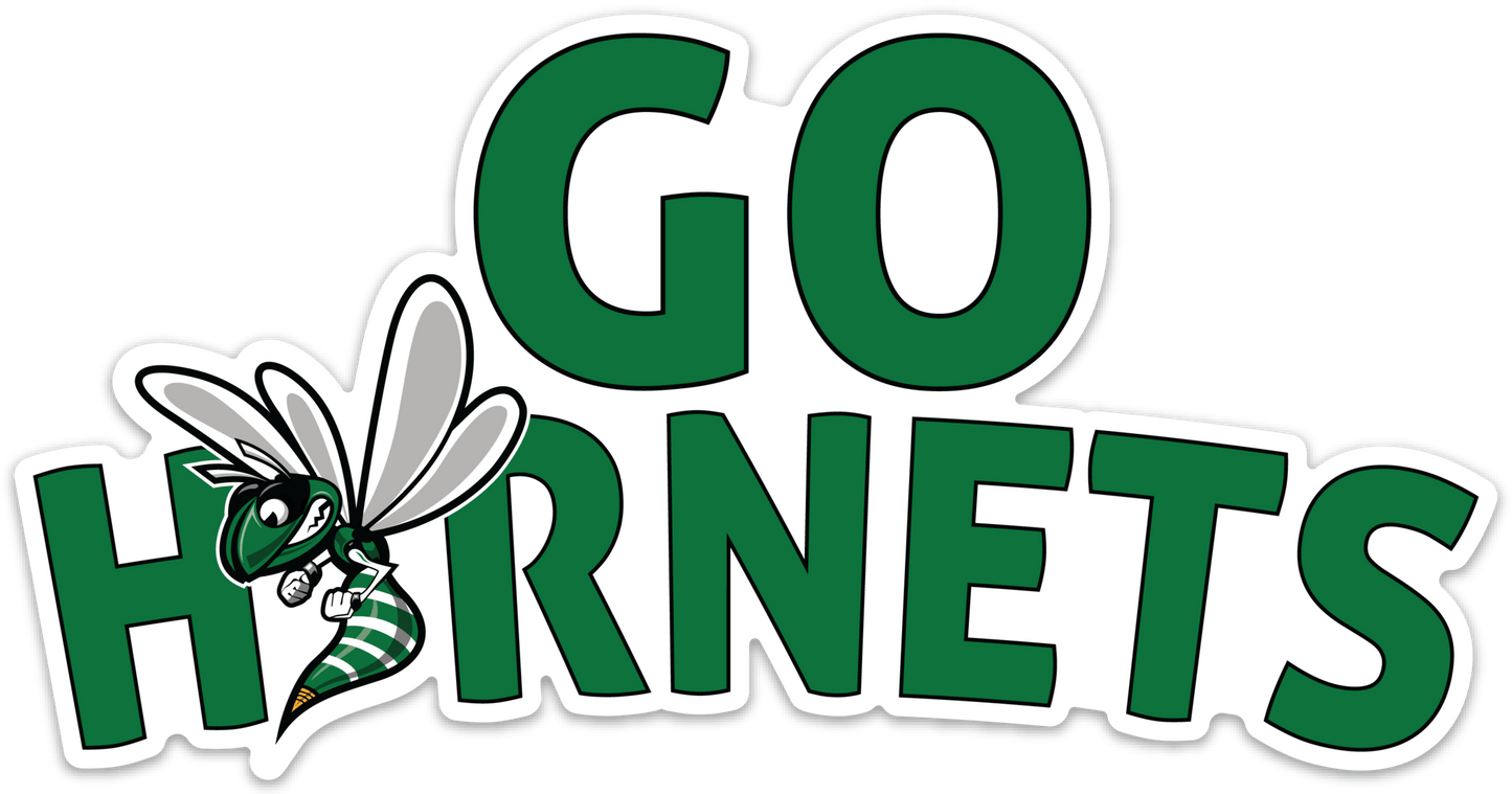 Go Hornets - Bumper Sticker