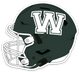 Williamston Football Helmet - 2025 - Waterproof Sticker - 3" x 2.78"