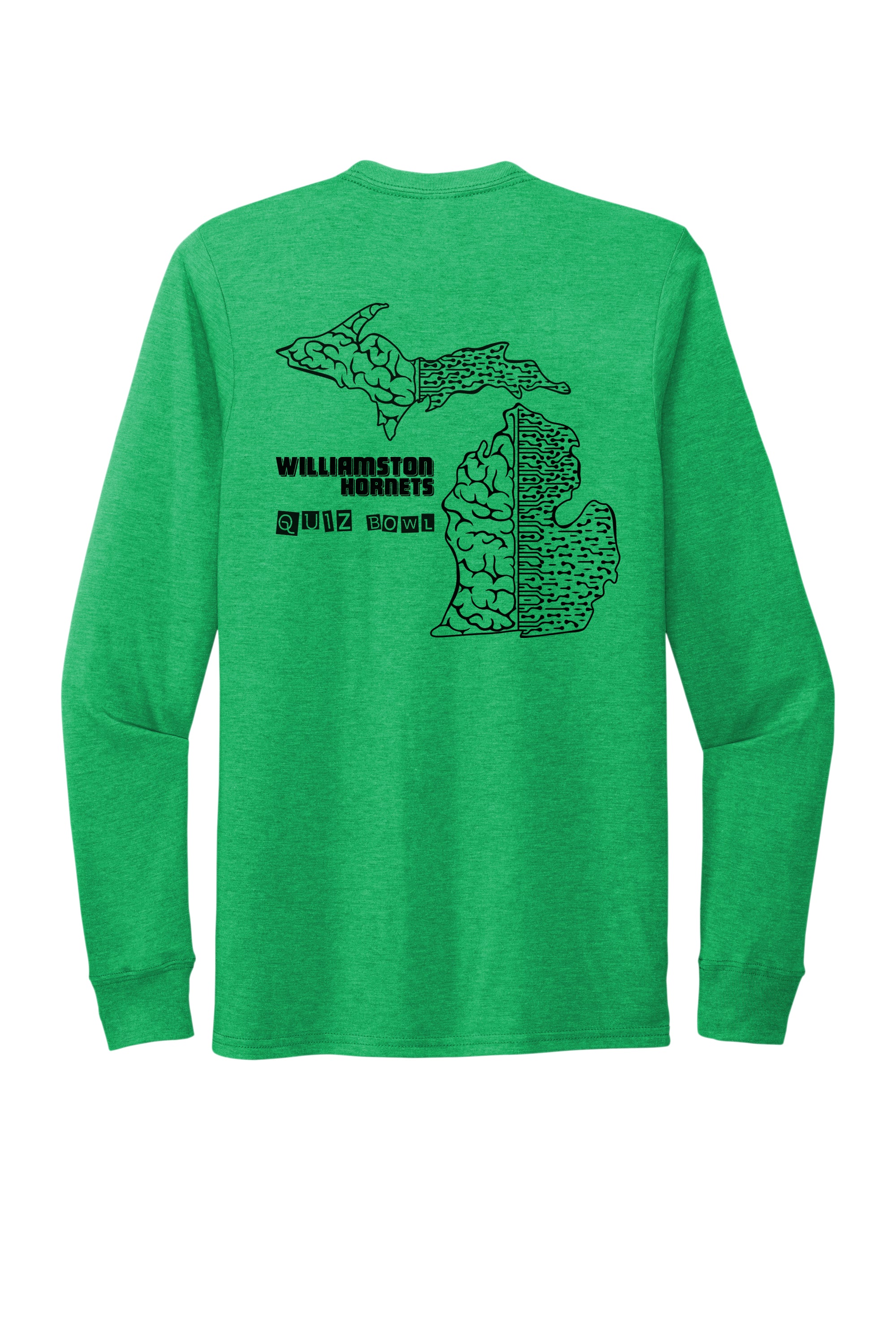 Hornet Quiz Bowl Team Wear - Adult Long Sleeve Tee