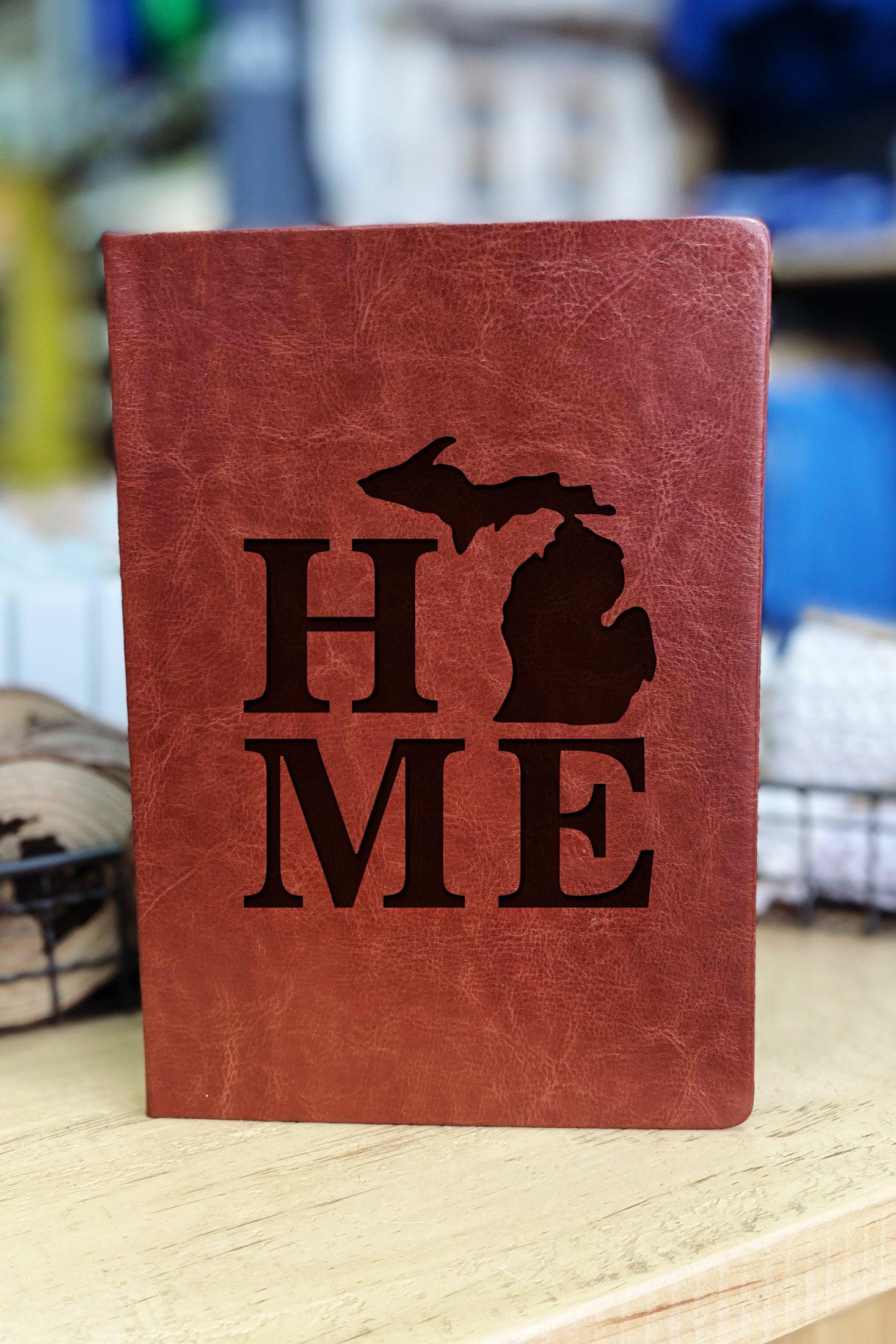 "Home" (Squared) - Michigan Leather Journal