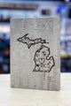 Nurse - Monochrome - Michigan - Leather Journal