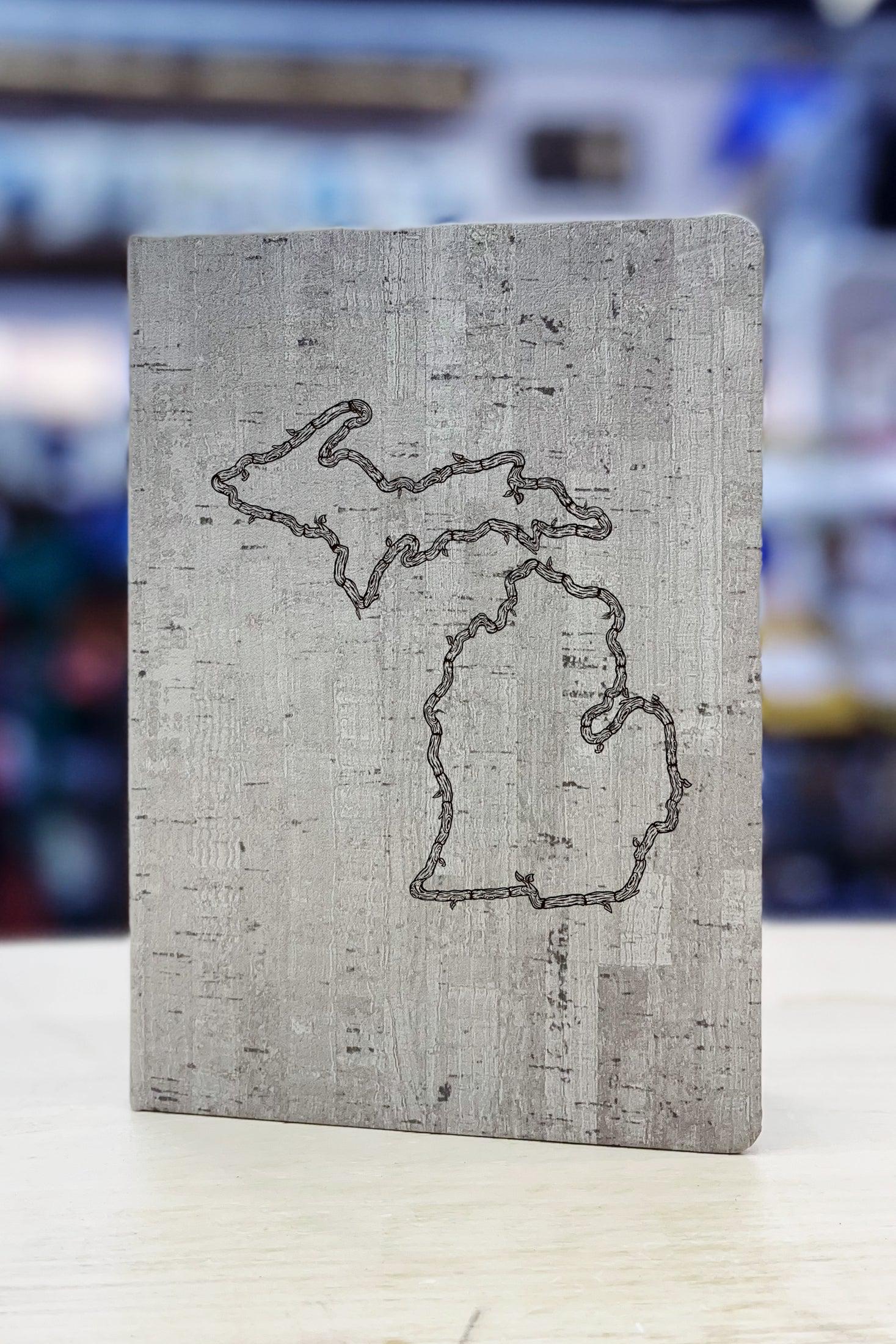 Twigs of Michigan - Leather Journal