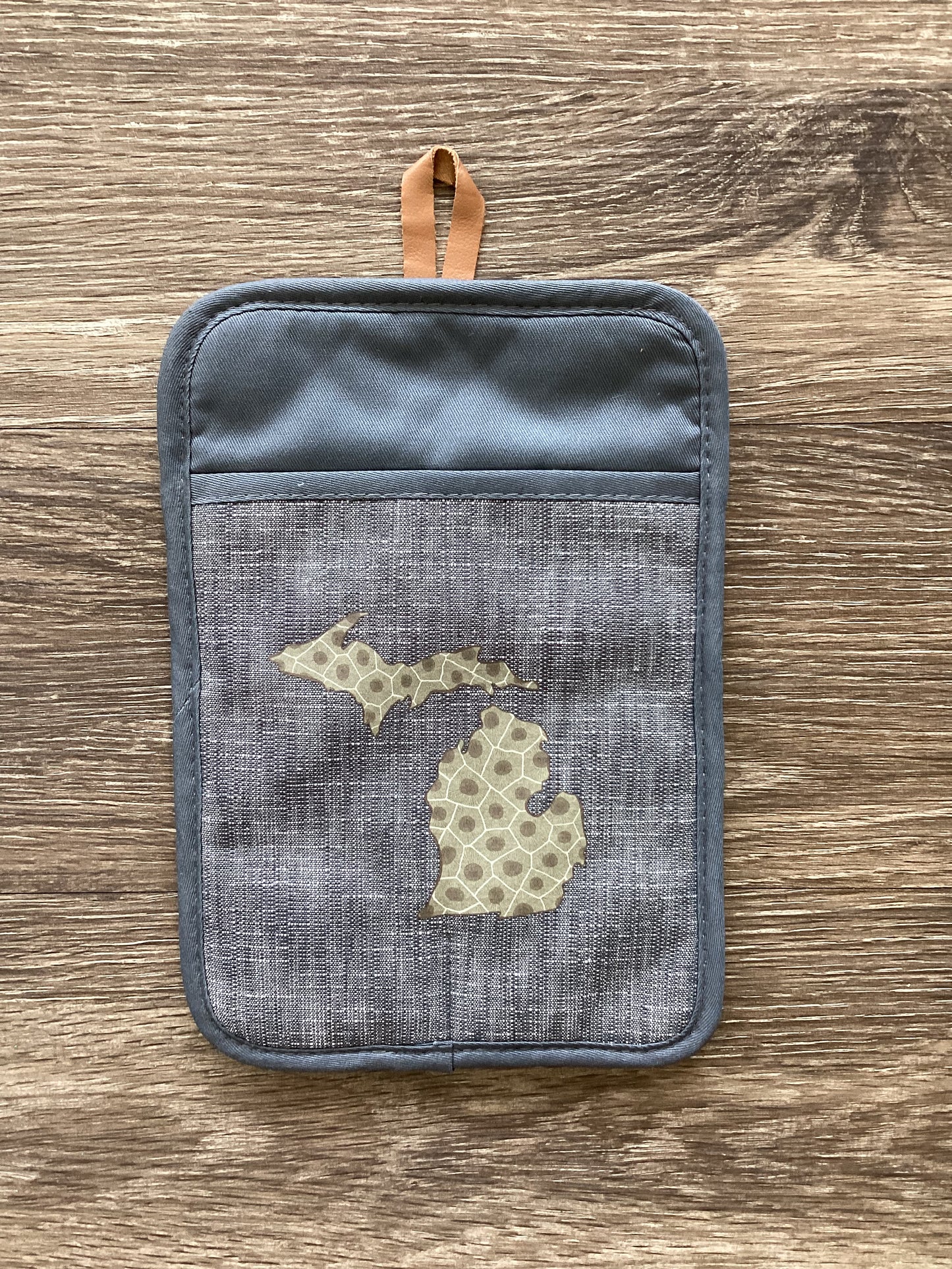 Petoskey - Michigan - Rectangle Oven Mitt