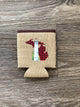 Plaid - Red - Lighthouse - Michigan - Burlap Koozie