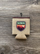 Up North - Michigan - Burlap Koozie