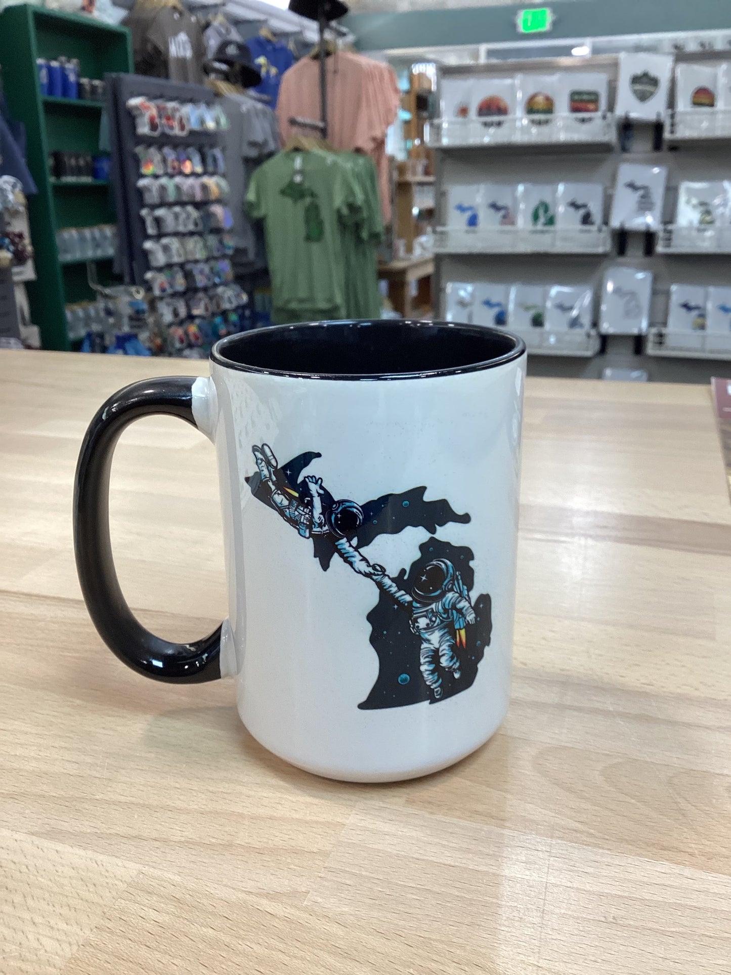 Astronaut - Watercolor - Space - Michigan - Mug