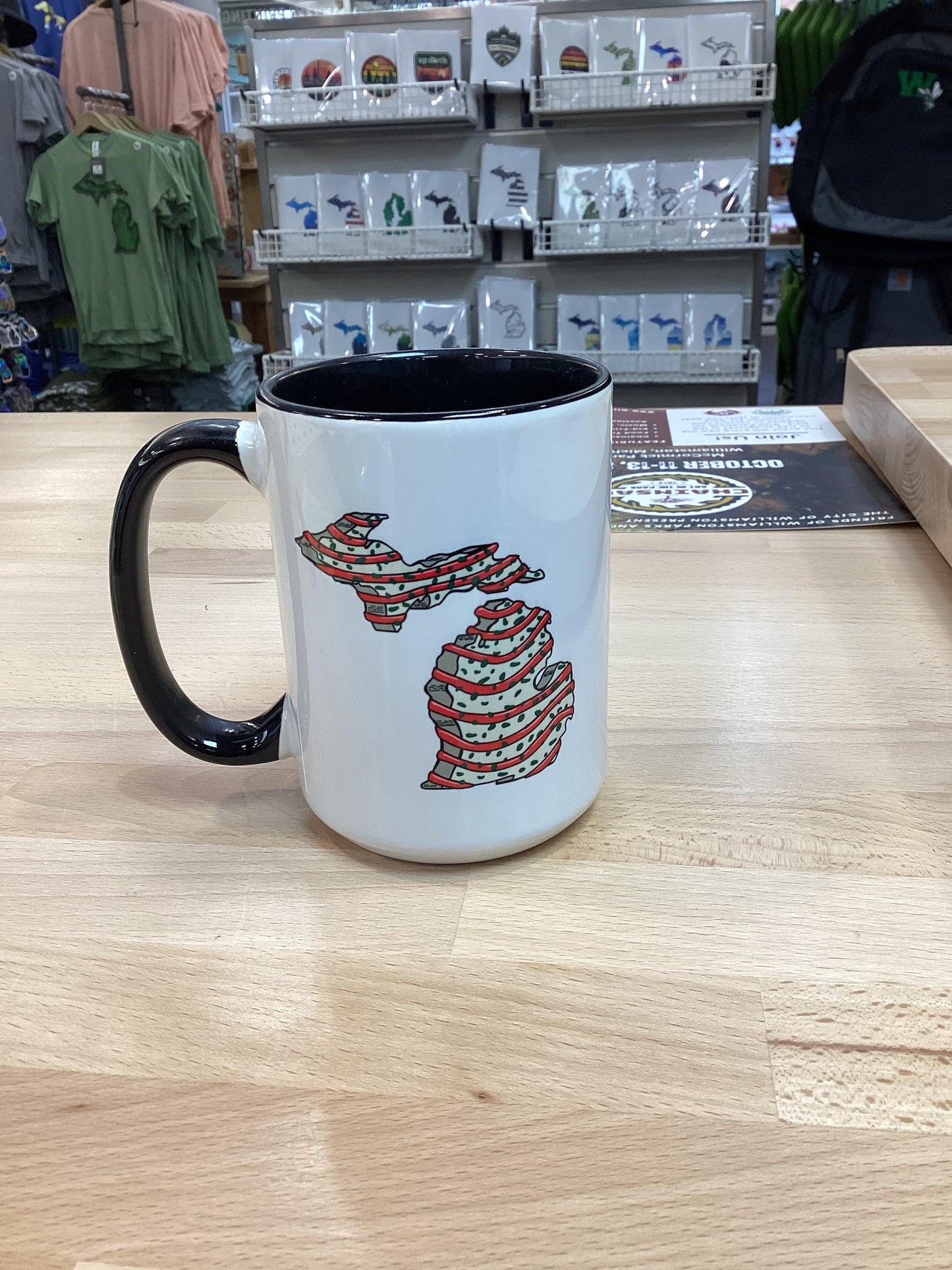 Michigan Christmas Cake - Michigan - Mug