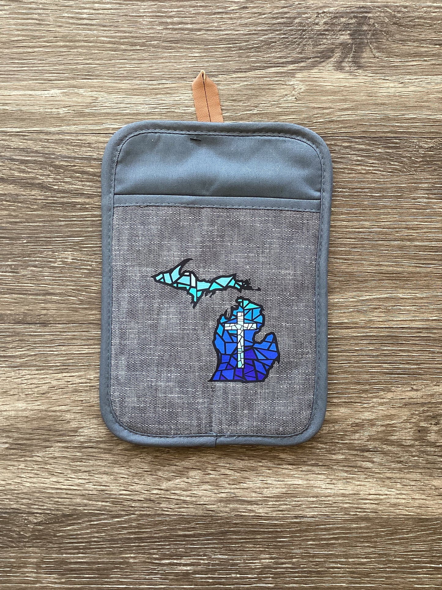 Cross - Michigan - Rectangle Oven Mitt