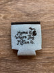 'Home is Where The Mitten is' - Word - Heather Blue Koozie
