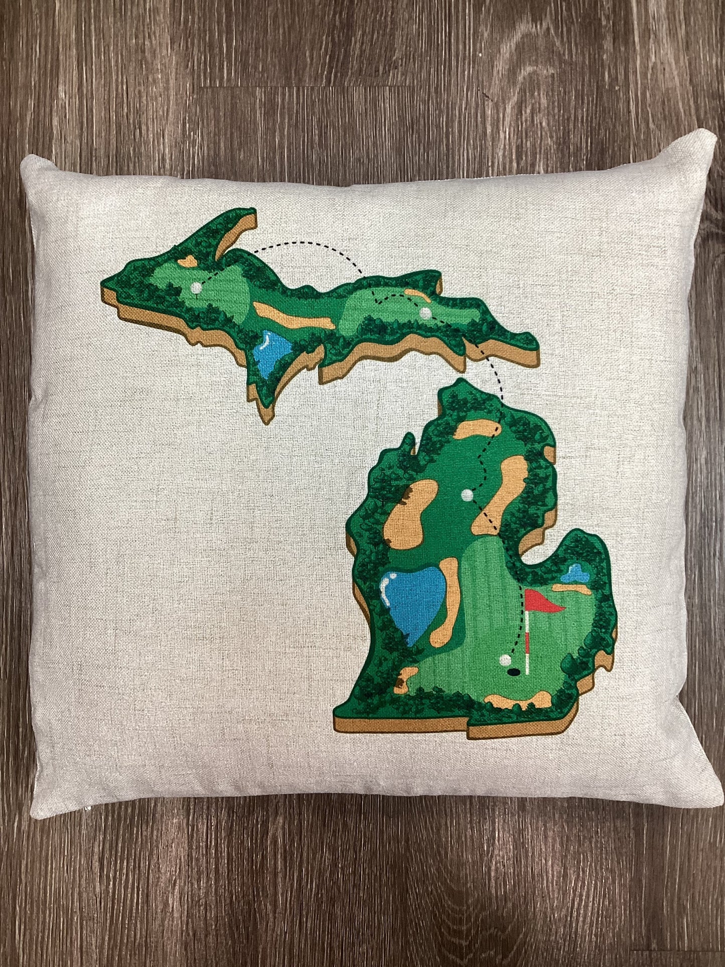 Golf - Michigan - Pillow