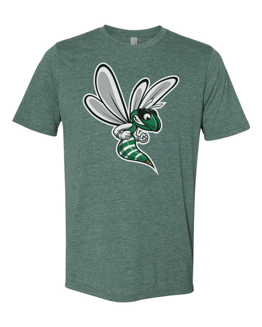 Williamston Hornet Mascot - Next Level - Heat Transferred - Adult Premium T-Shirt
