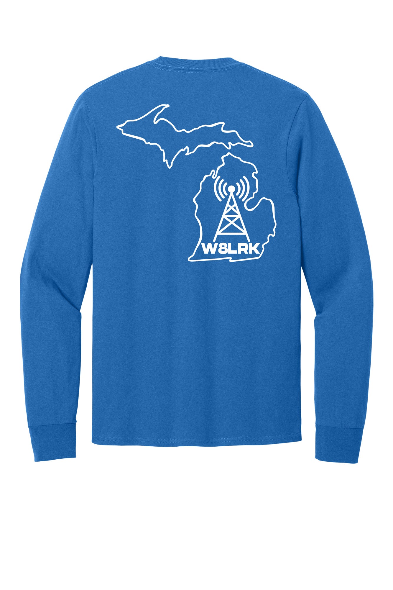 W8LRK - Royal Blue Long Sleeve T-shirt