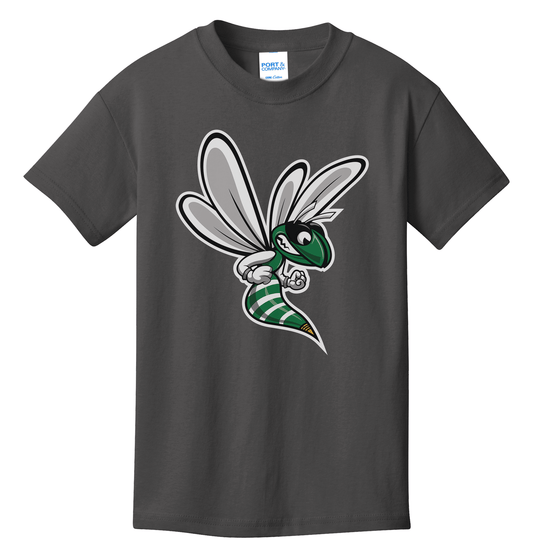 Williamston Hornet Mascot - Port and Co - Heat Transferred - Youth T-Shirt