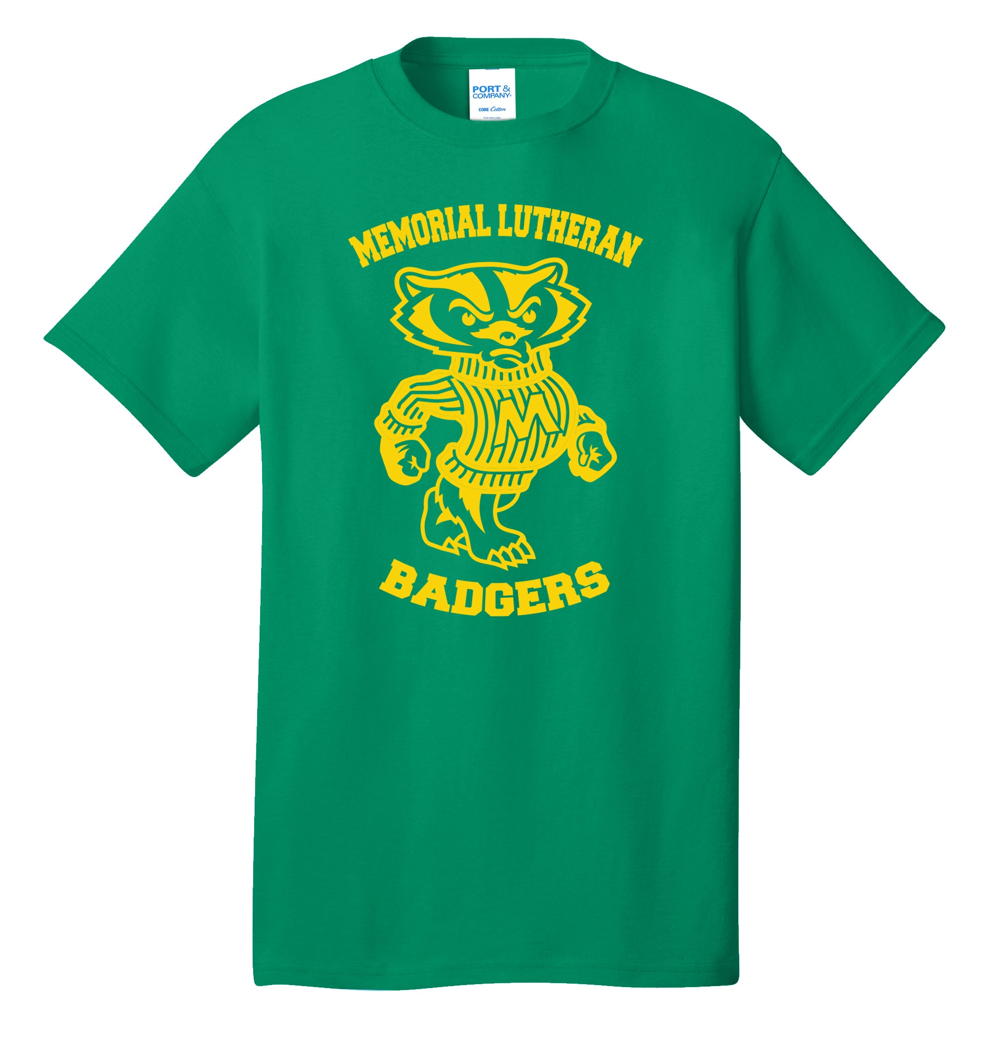 Memorial Lutheran Badgers  - Short Sleeve Tee