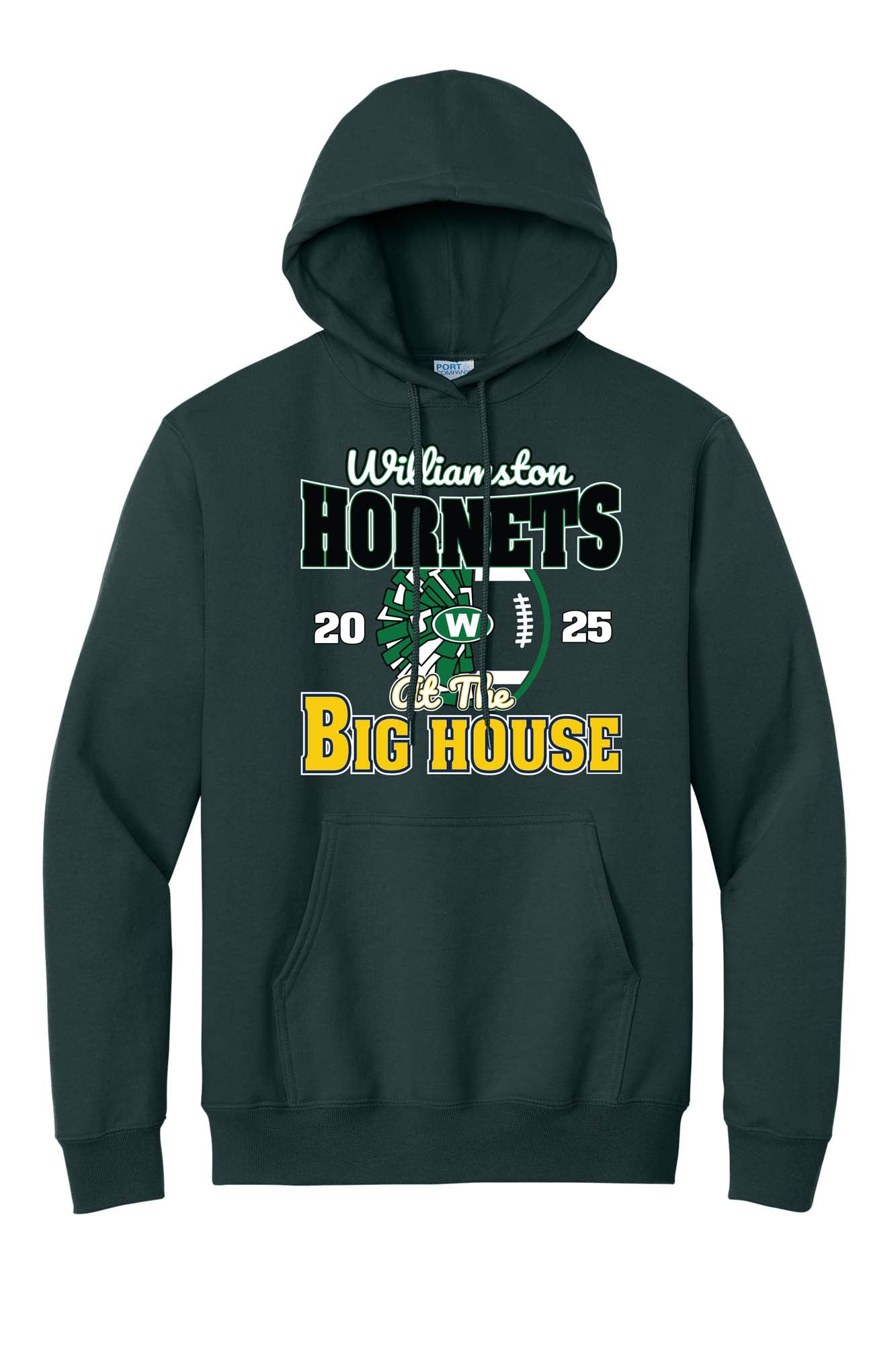 Williamston Hornets - Cheer - At the Big House - Hoodie
