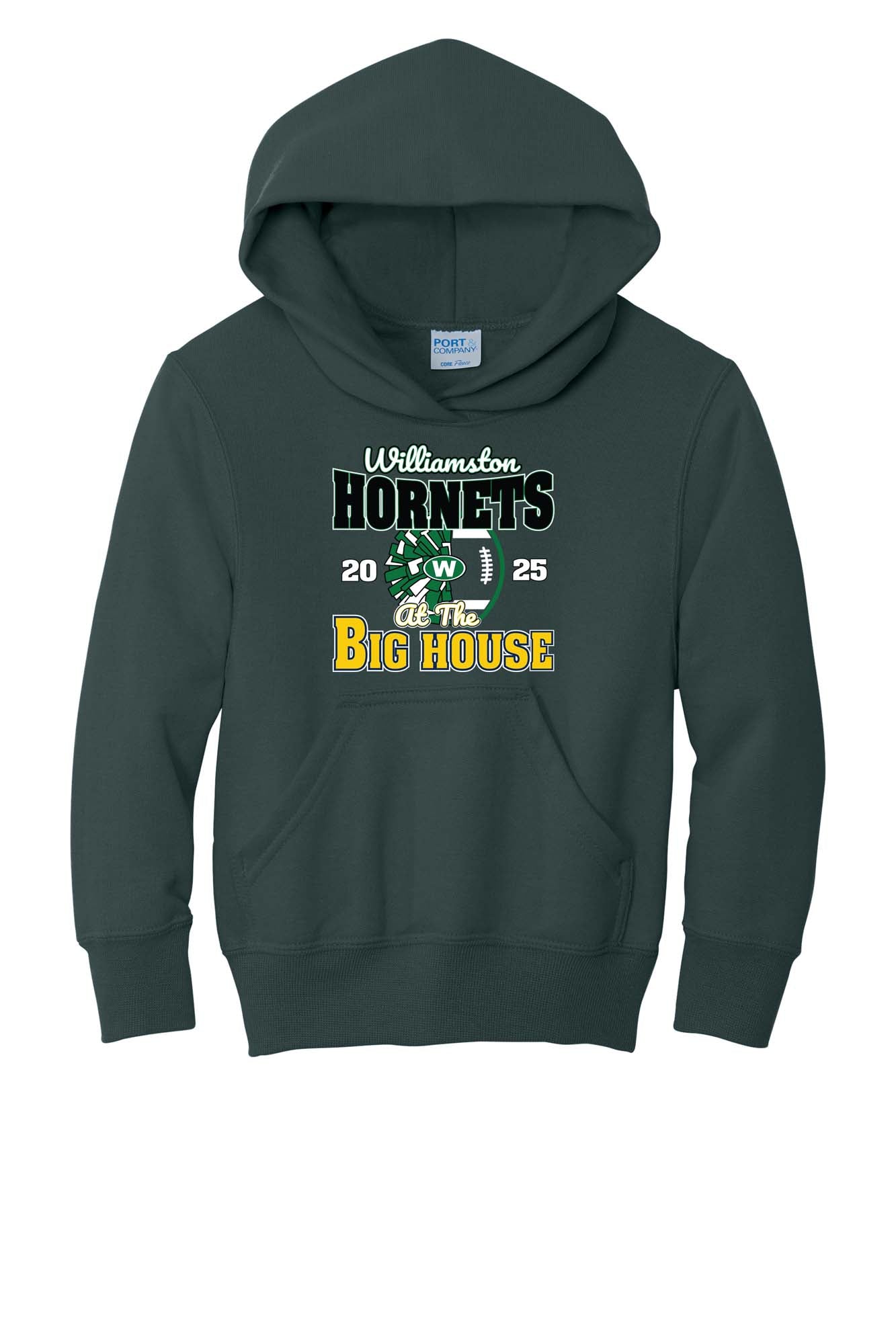 Williamston Hornets - Cheer - At the Big House - Hoodie
