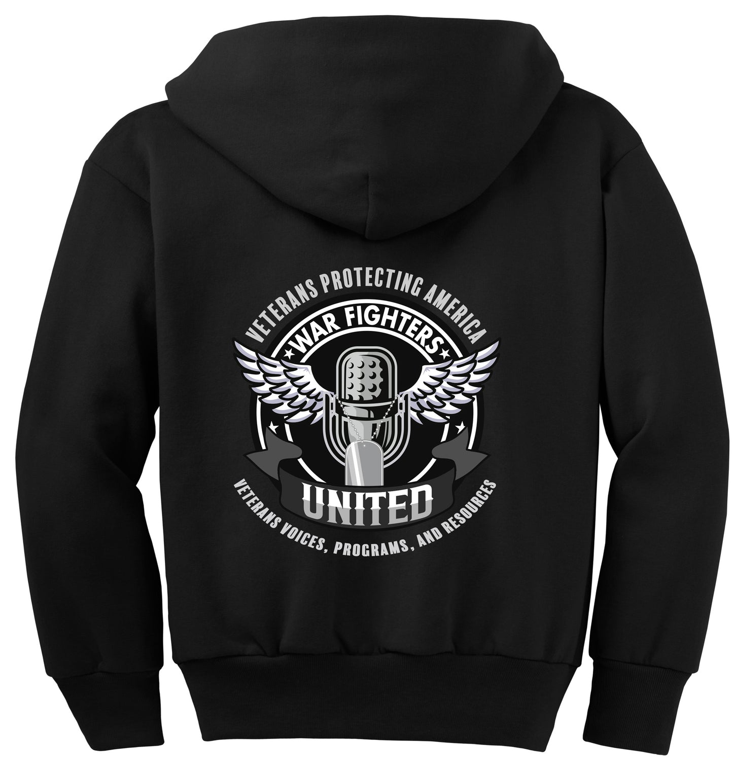 Warfighters United - Zip Up Hoodie