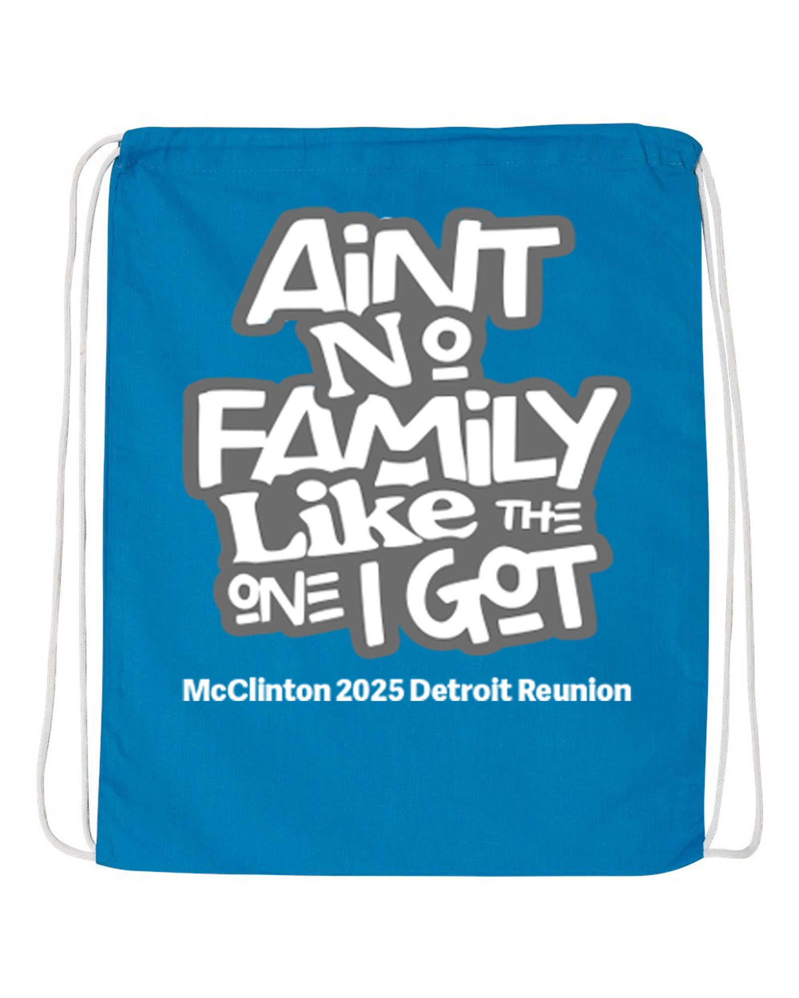 McClinton 2025 Detroit Reunion Apparel - Drawstring Bag