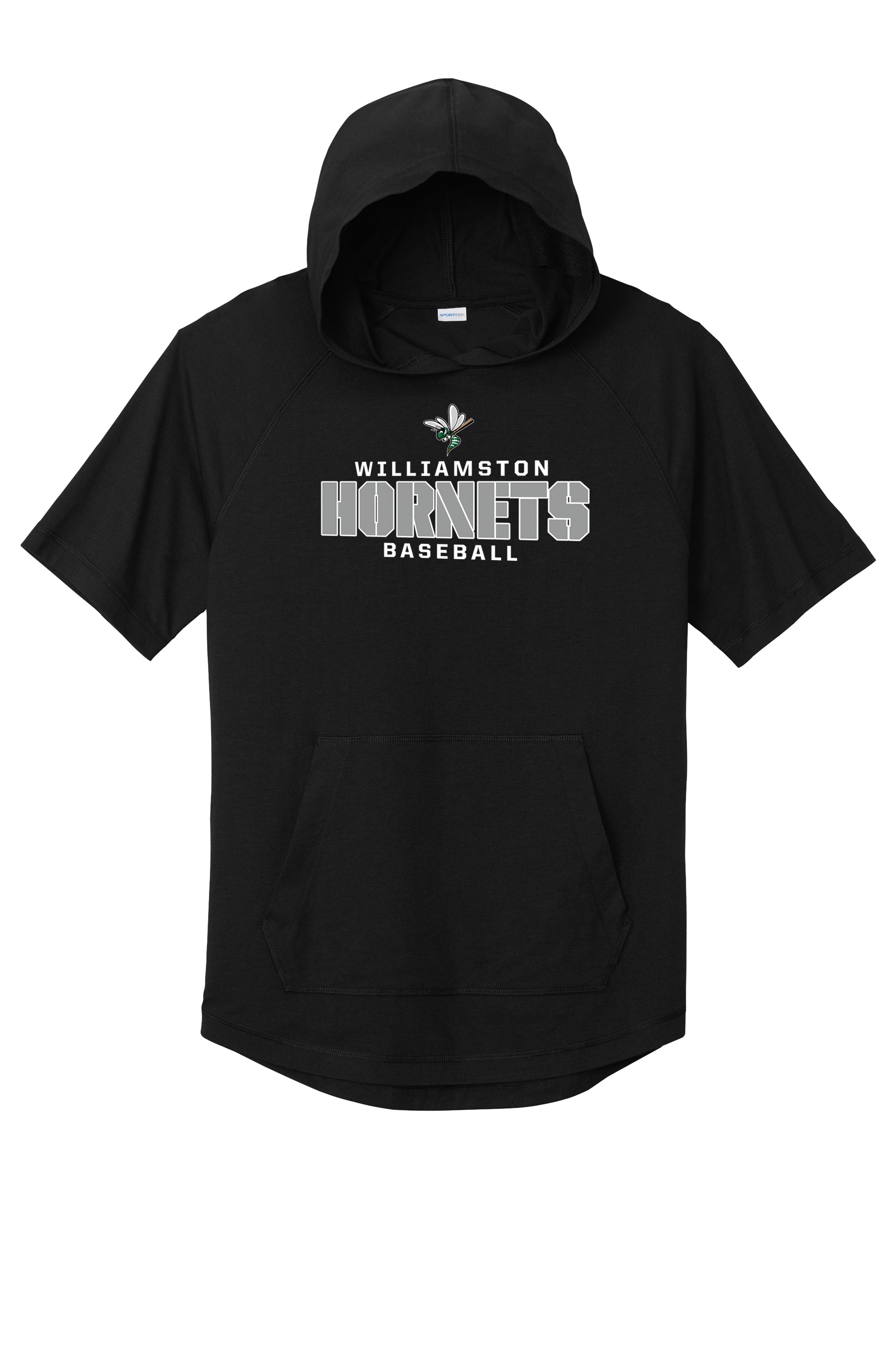 Williamston Baseball - Short Sleeve Pullover Hoodie