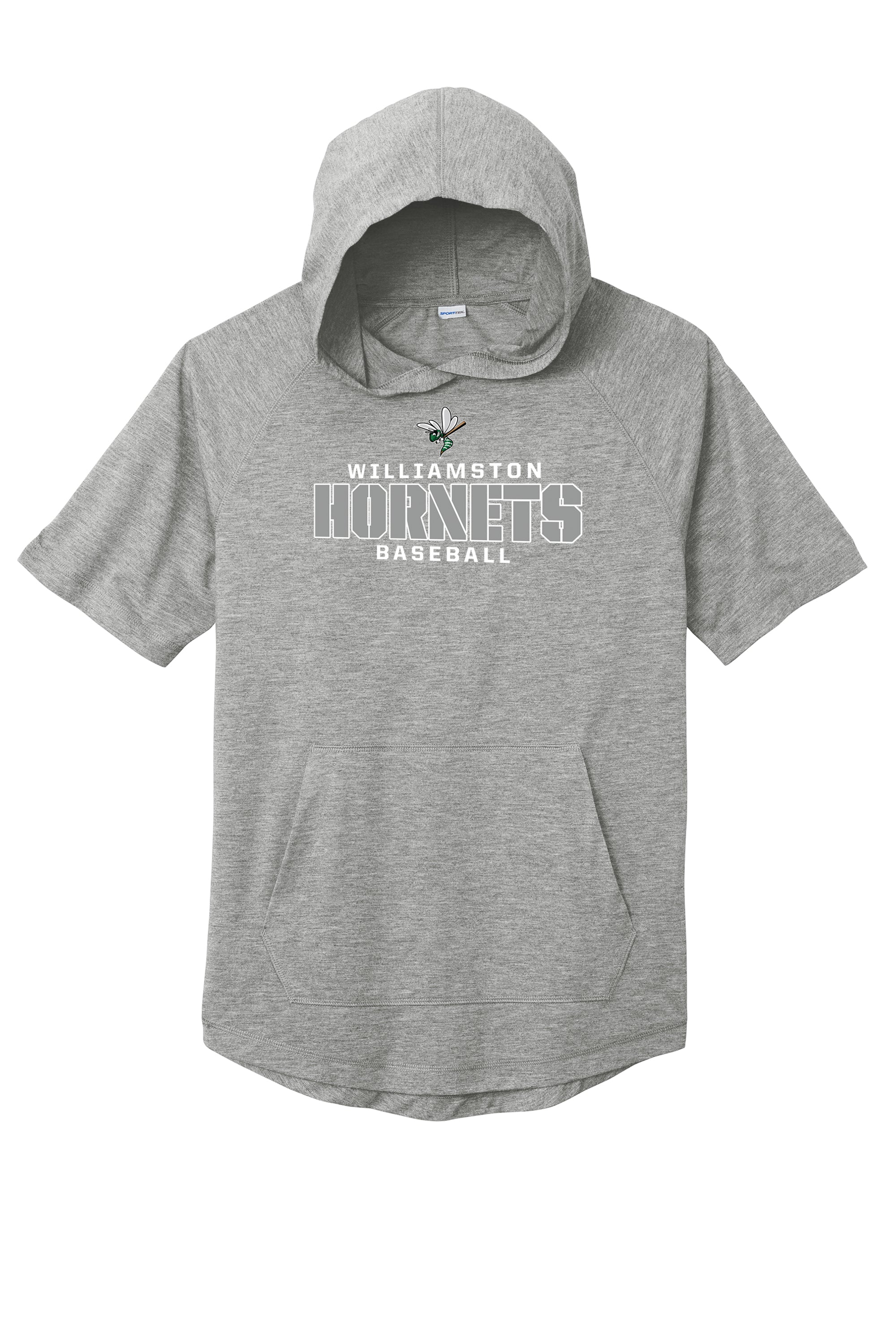 Williamston Baseball - Short Sleeve Pullover Hoodie