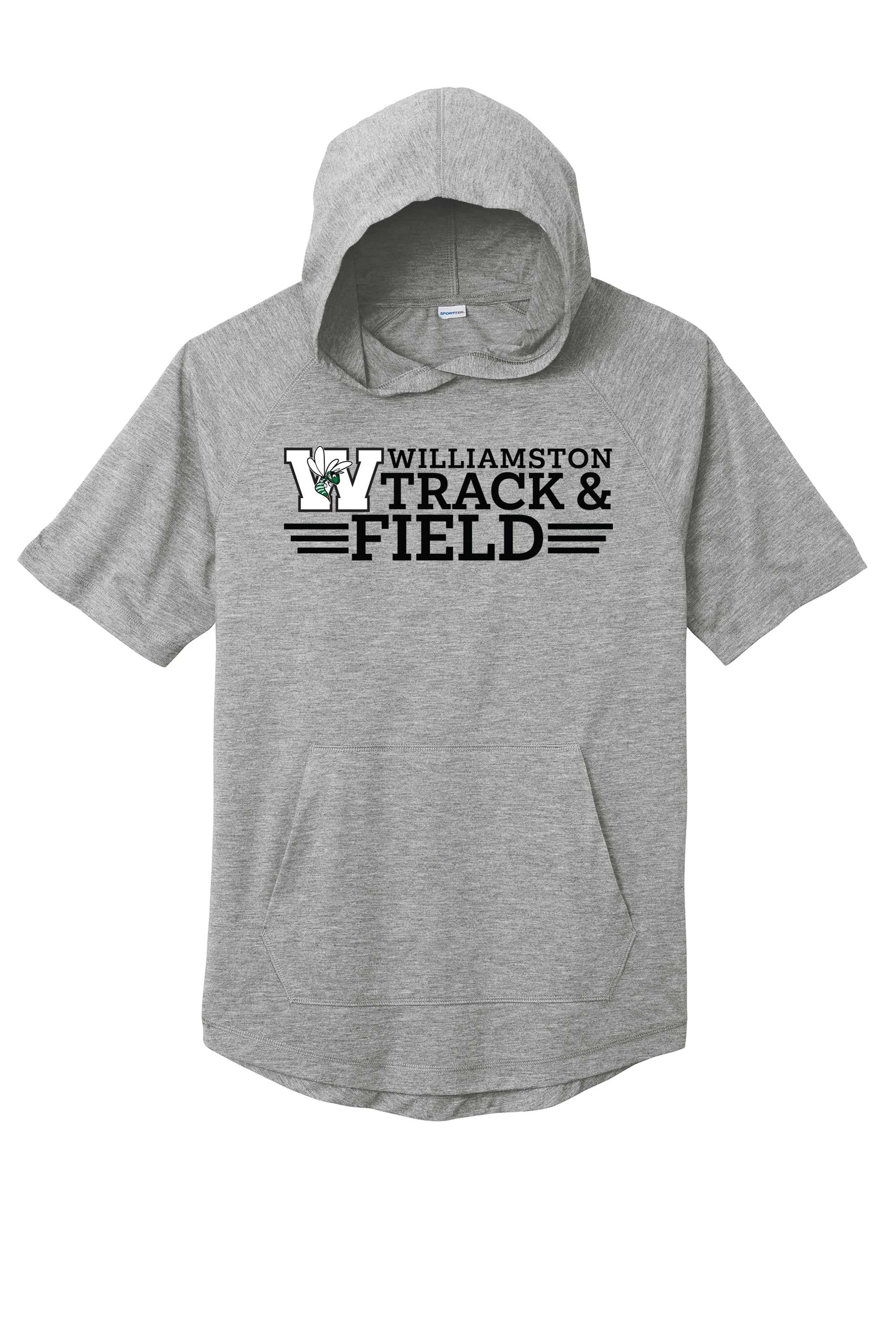 Williamston Track and Field - Short Sleeve Pullover Hoodie
