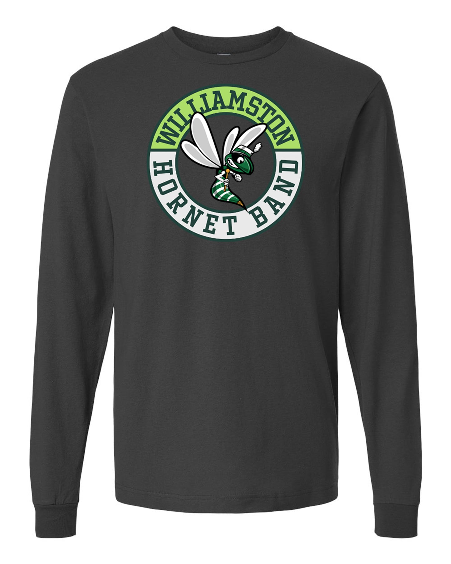 Williamston Band 2024 Fundraiser - Tultex - Charcoal Gray - Long Sleeve Tee