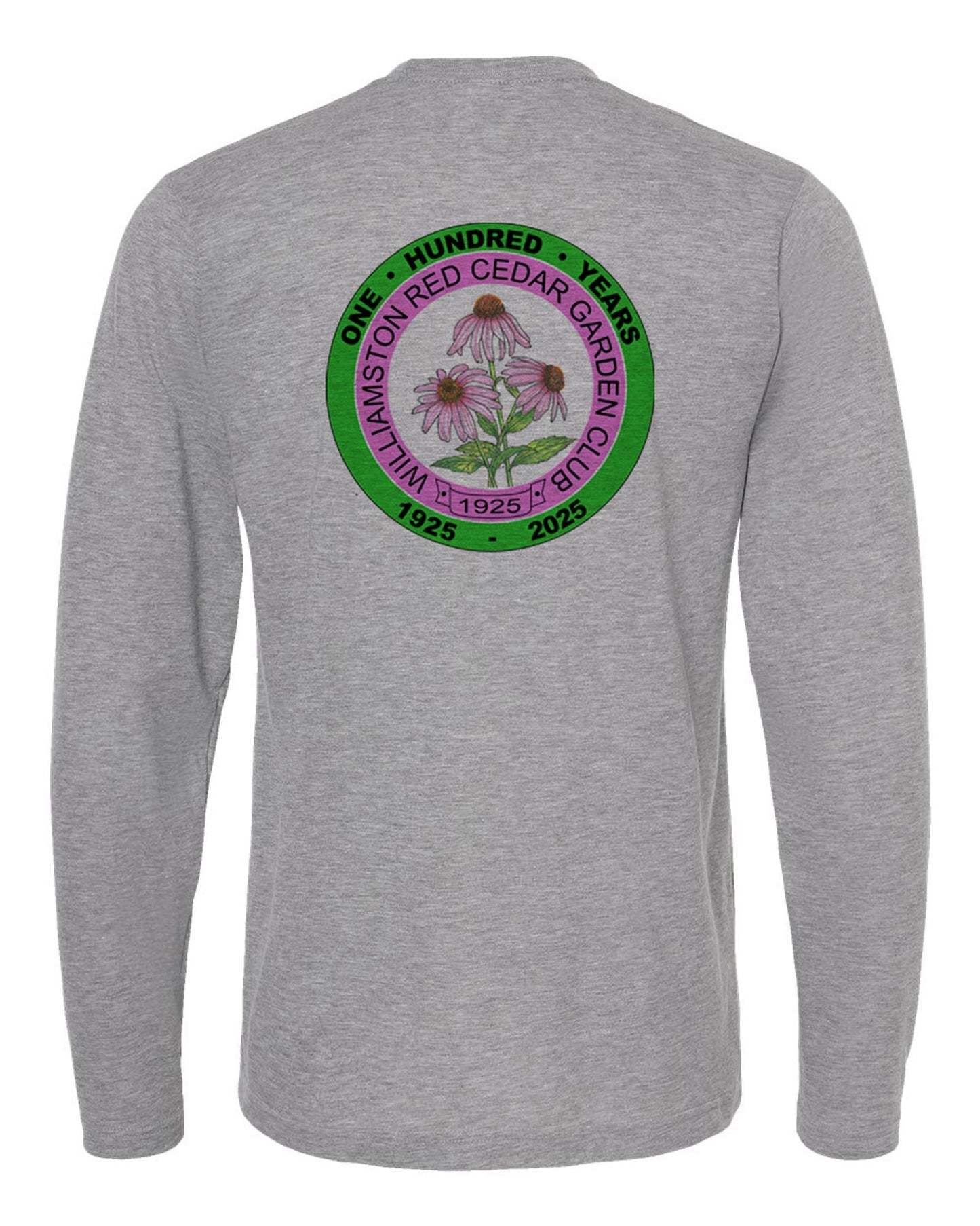Williamston Garden Club - 100 Year Anniversary Long Sleeve Tee