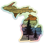 Dawn - Michigan - Waterproof Sticker 3
