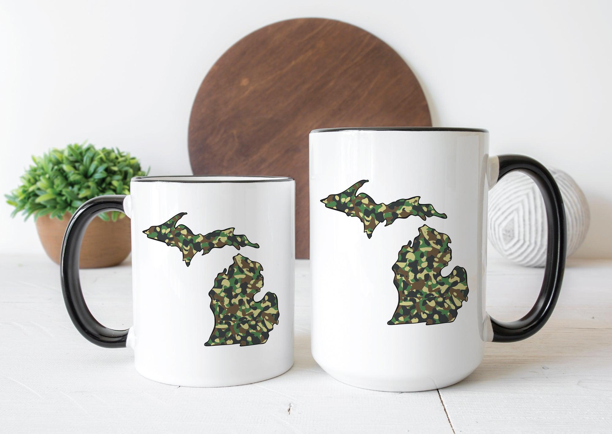 Camo Michigan Mug