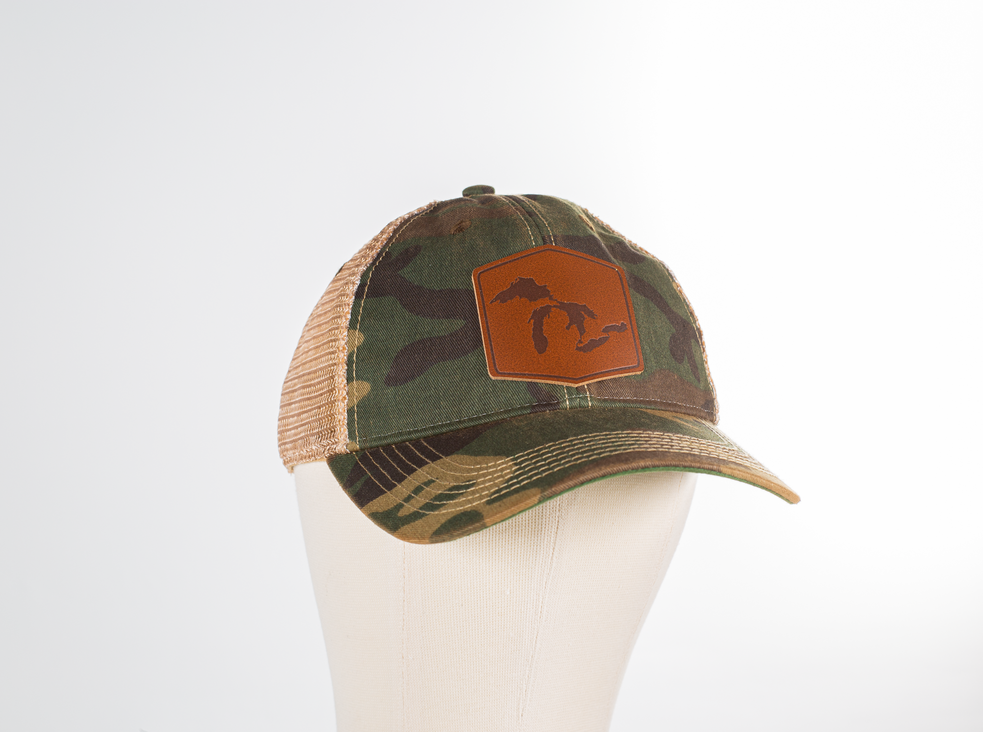 Great Lakes Leather Patch Hat