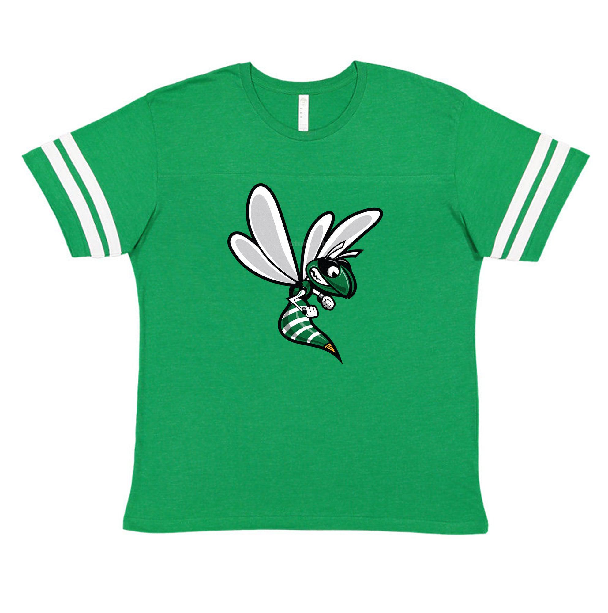 Hornet - Fine Jersey Striped Sleeves Adult Tee
