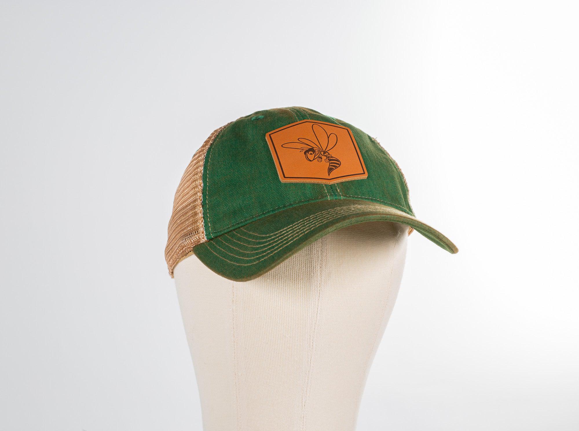 Hornet Leather Patch Hat