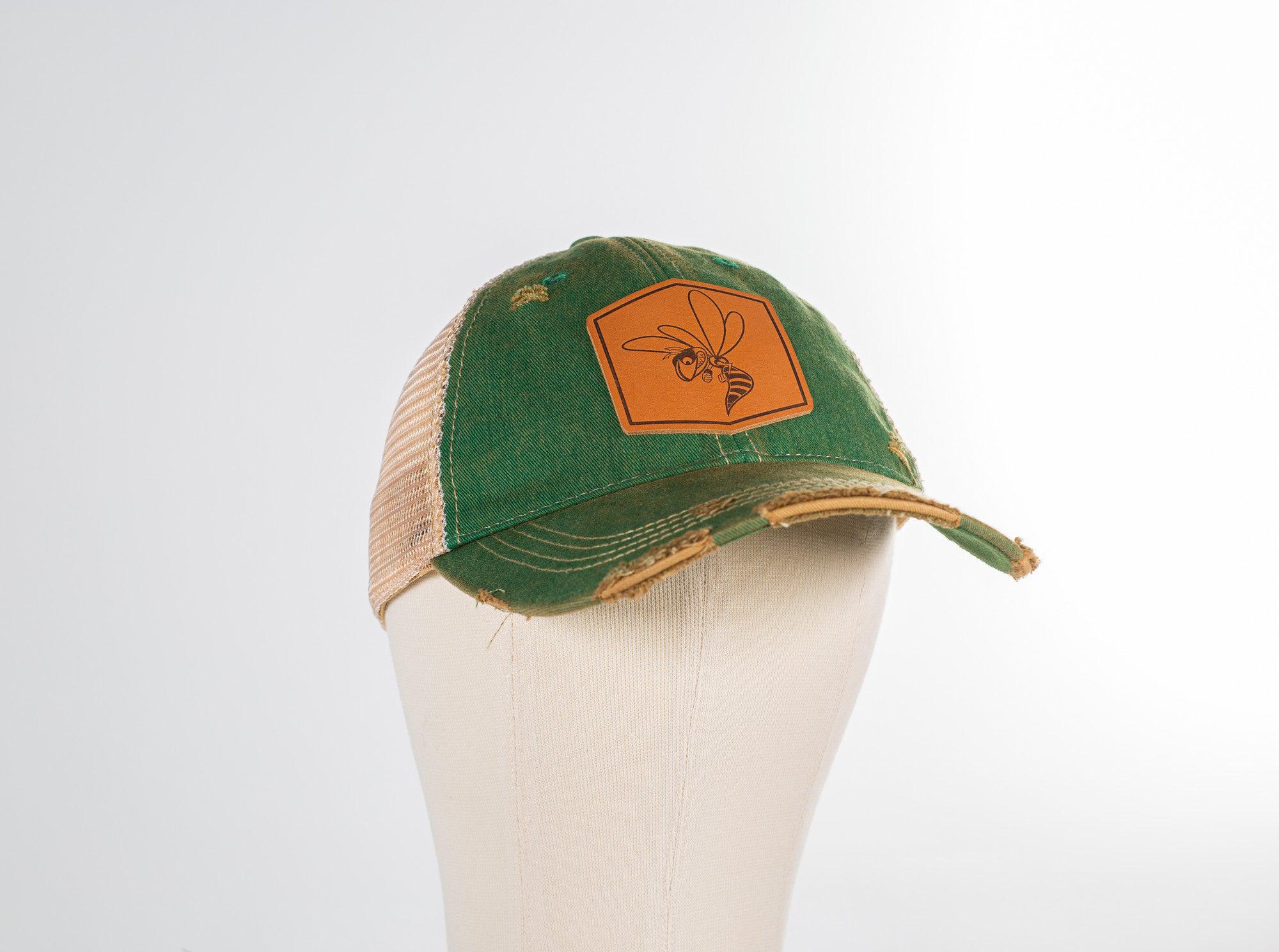 Hornet Leather Patch Hat