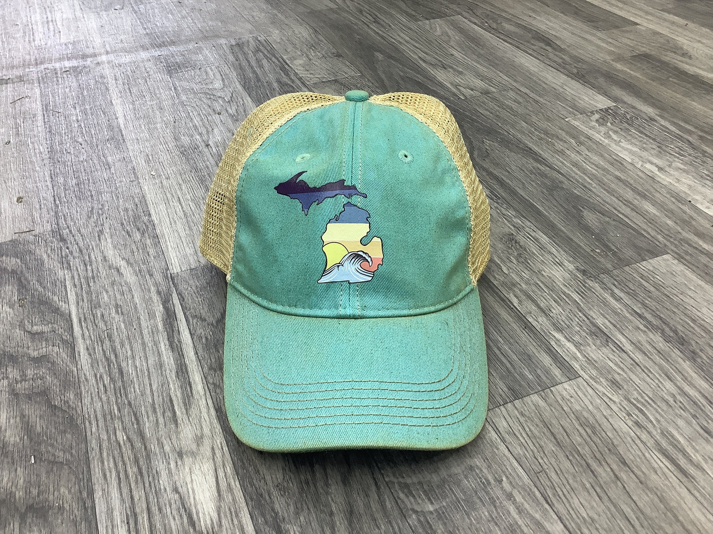Wave - Michigan - Azul - Pressed Hat
