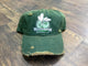 "Williamston Hornets" -Pressed - Distressed - Dark Green Hat