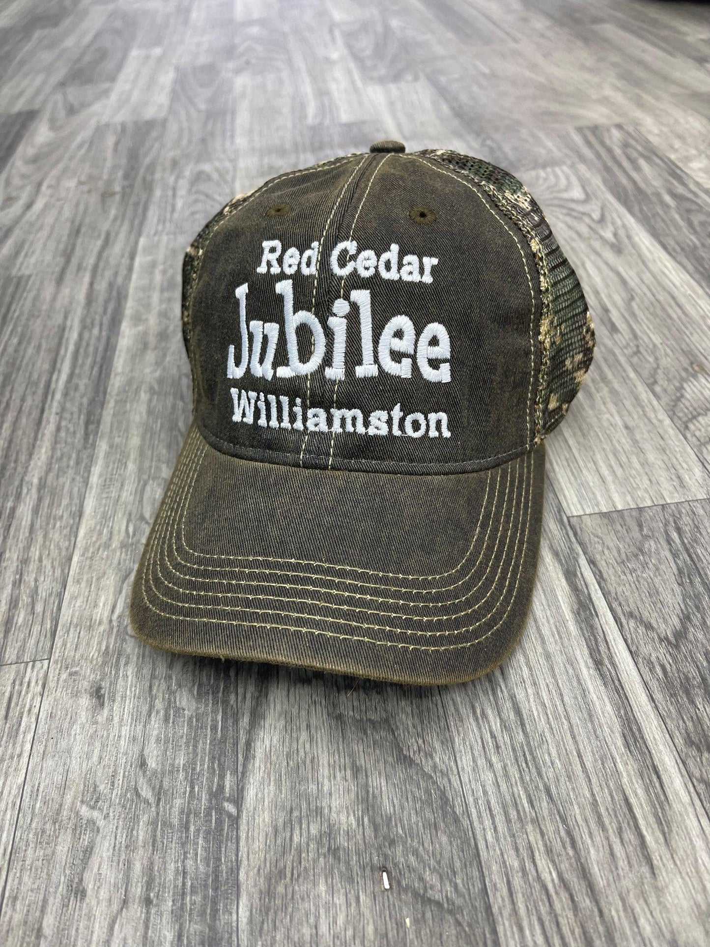 Red Cedar Jubilee - Snapback - Tan Mesh Hat