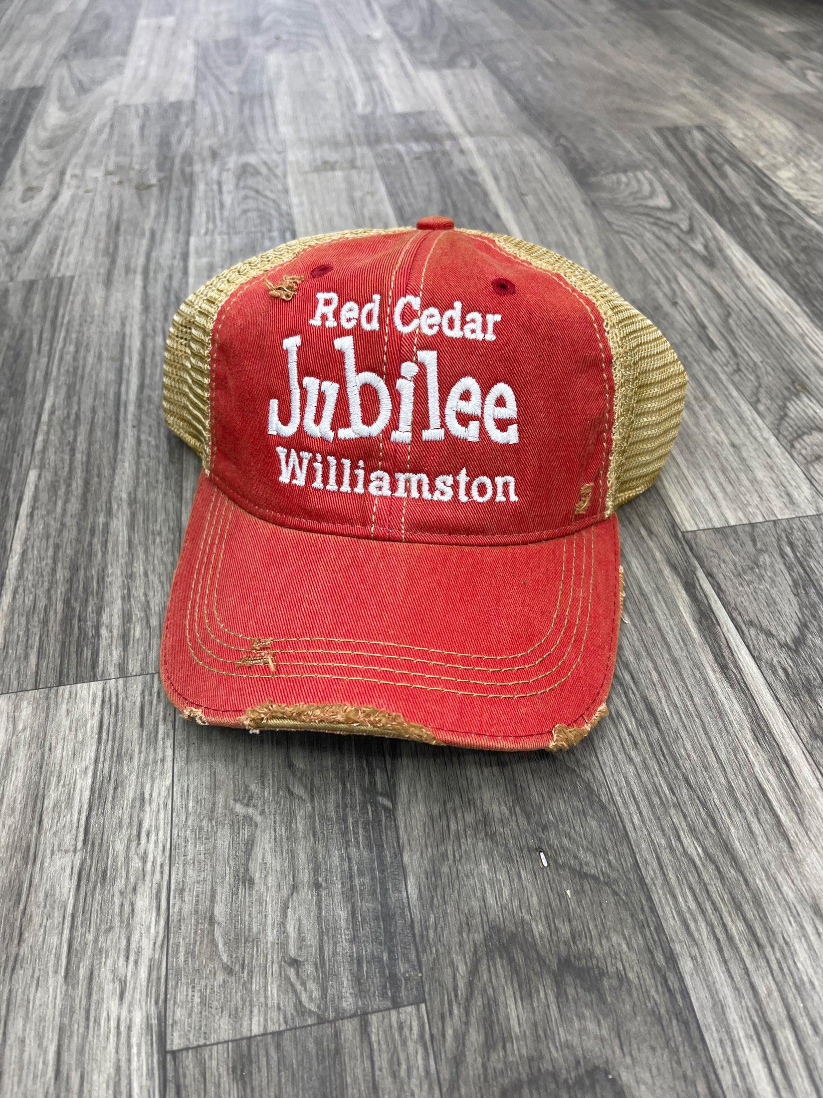 Red Cedar Jubilee - Snapback - Tan Mesh Hat