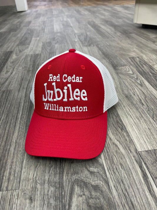 Red Cedar Jubilee - Snapback - White Mesh Hat
