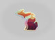 Michigan Sunset Waterproof Sticker