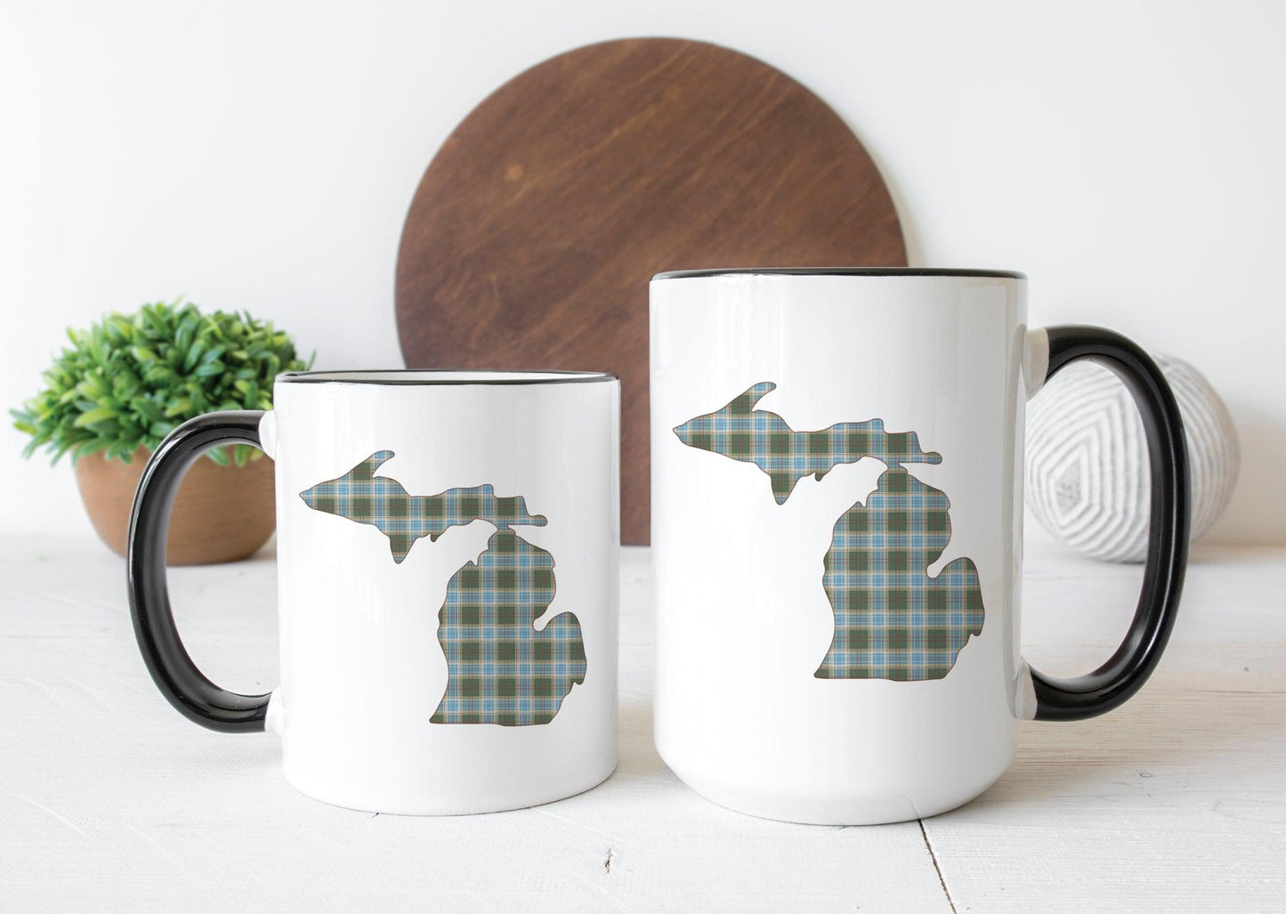 Plaid - Tartan - Michigan - Mug