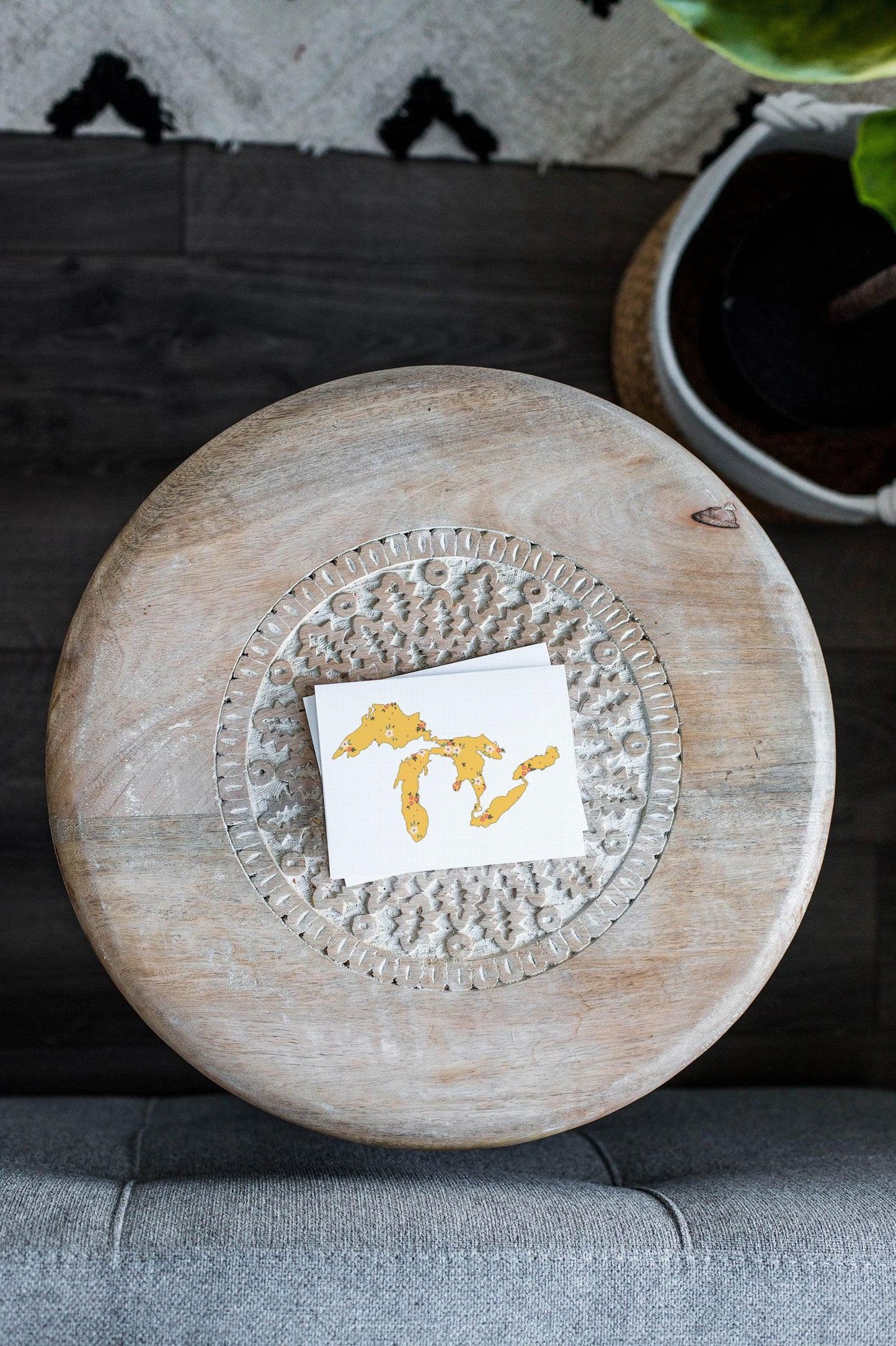 Wildflower - Yellow - Great Lakes Greeting Card