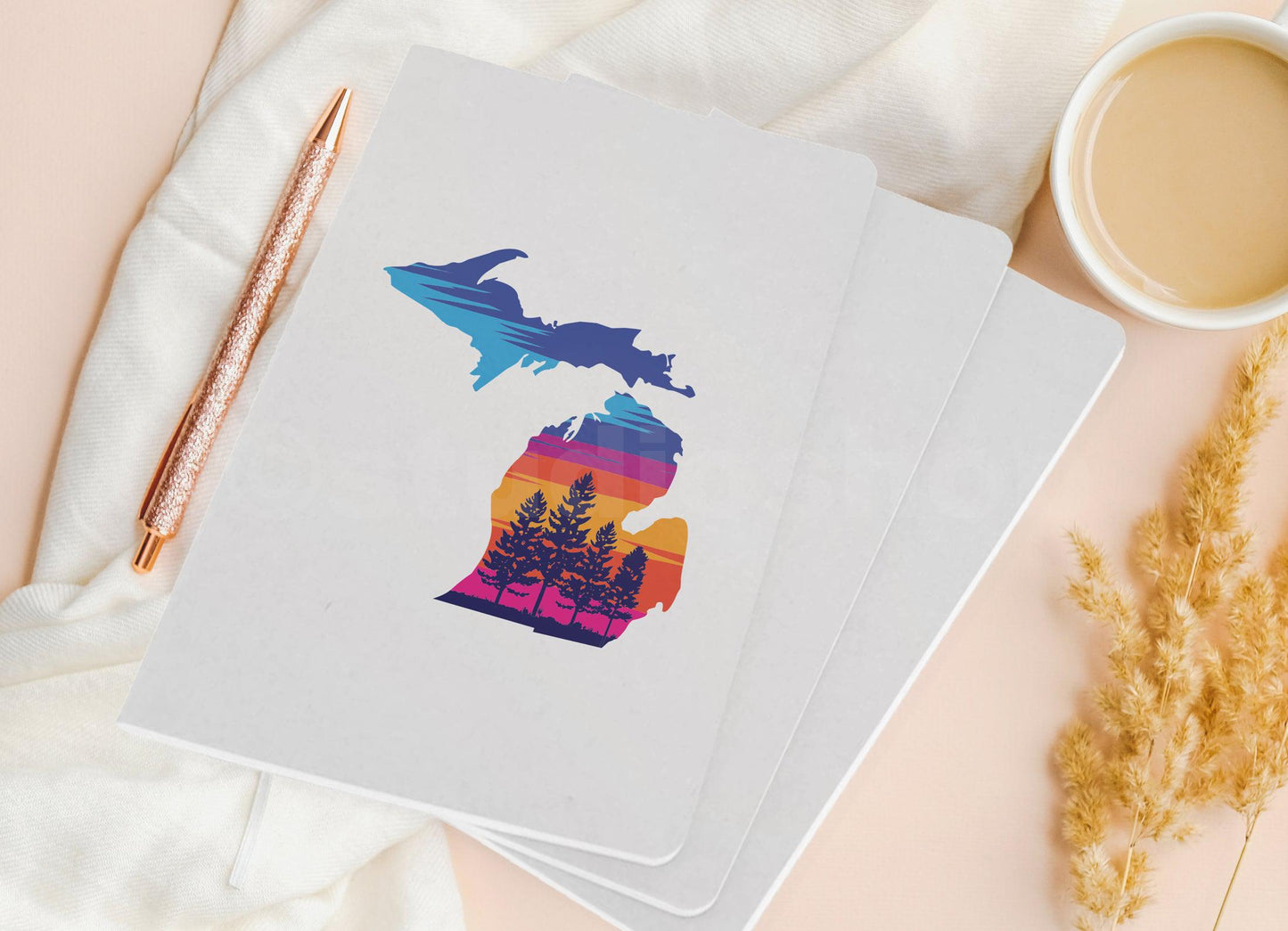 Miami Sunset - Michigan - Pocket Journal