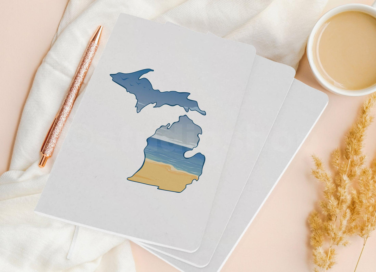 Beach - Michigan - Pocket Journal