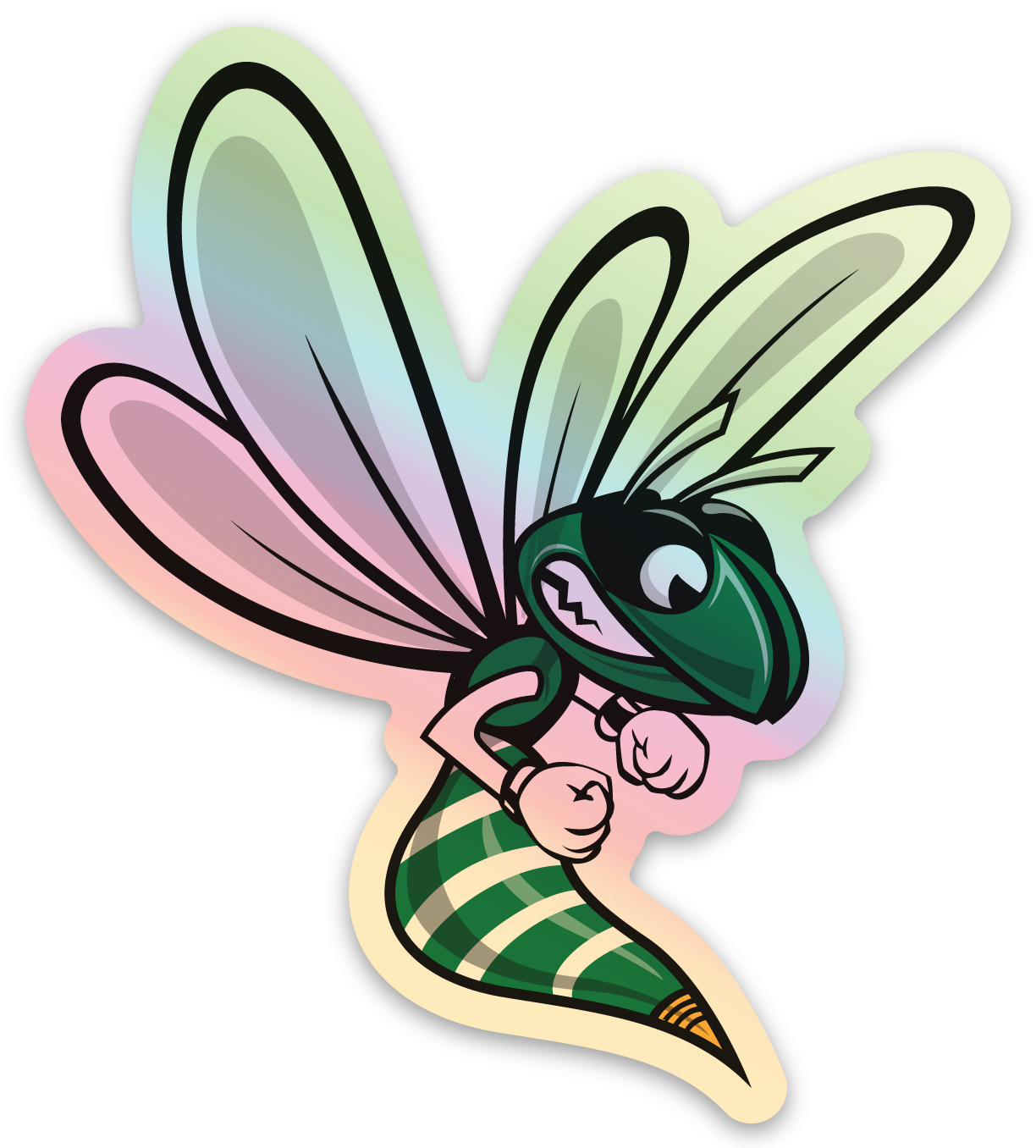 Hornet - Waterproof Sticker (3" X 3")