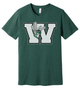 Williamston - White - W - Hornet Mascot - Bella Canvas - Heat Transferred - Adult Premium T-Shirt