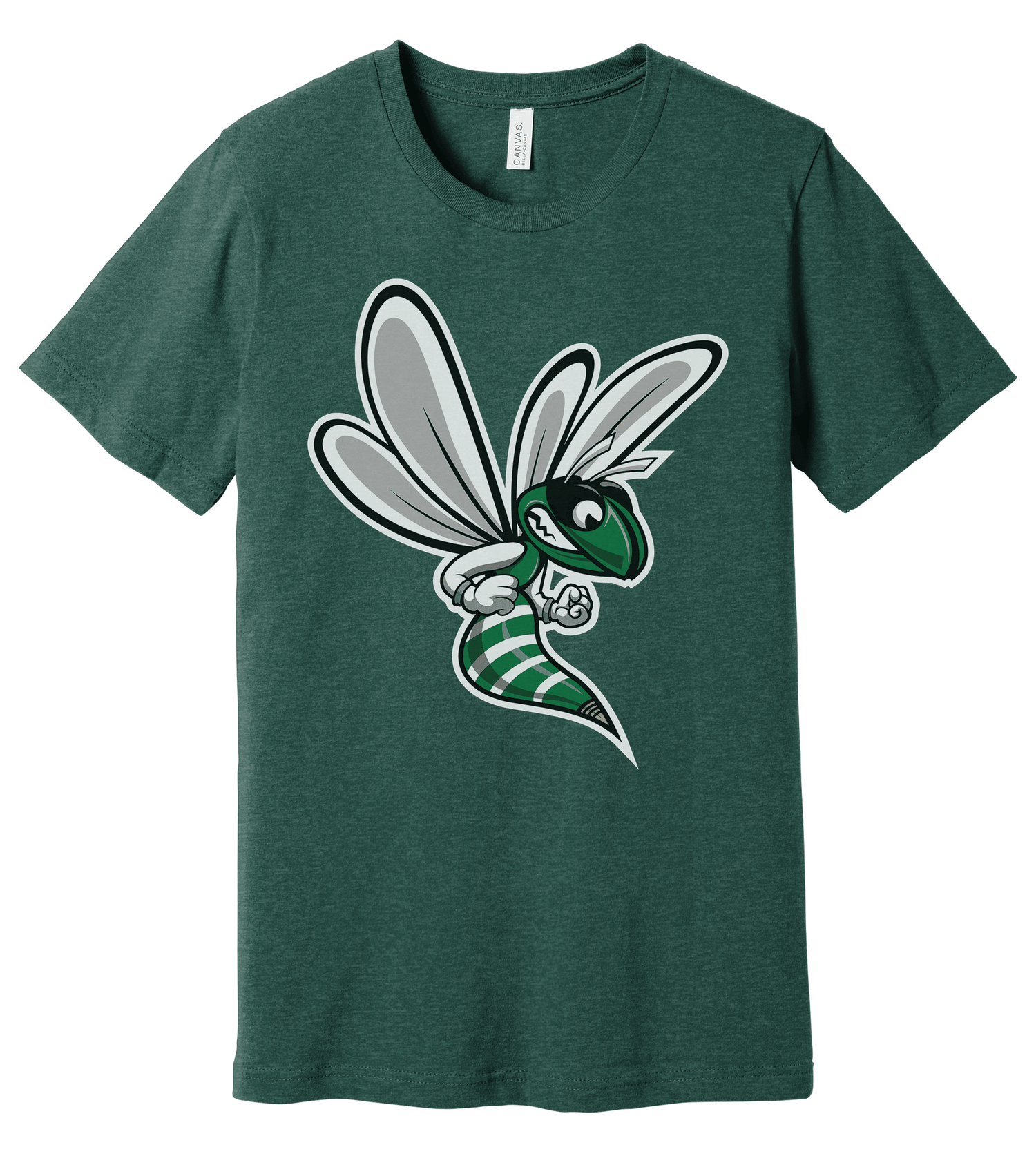 Williamston Hornet Mascot - Bella Canvas - Heat Transferred - Youth Premium T-Shirt