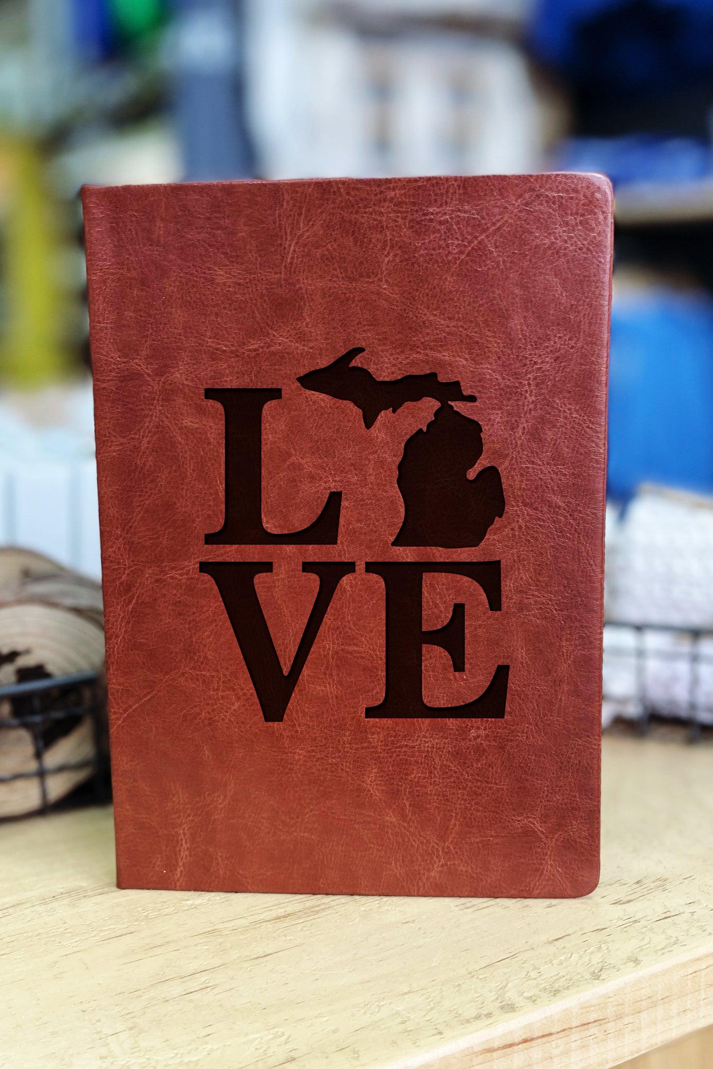 "Love" (Squared) - Michigan Leather Journal