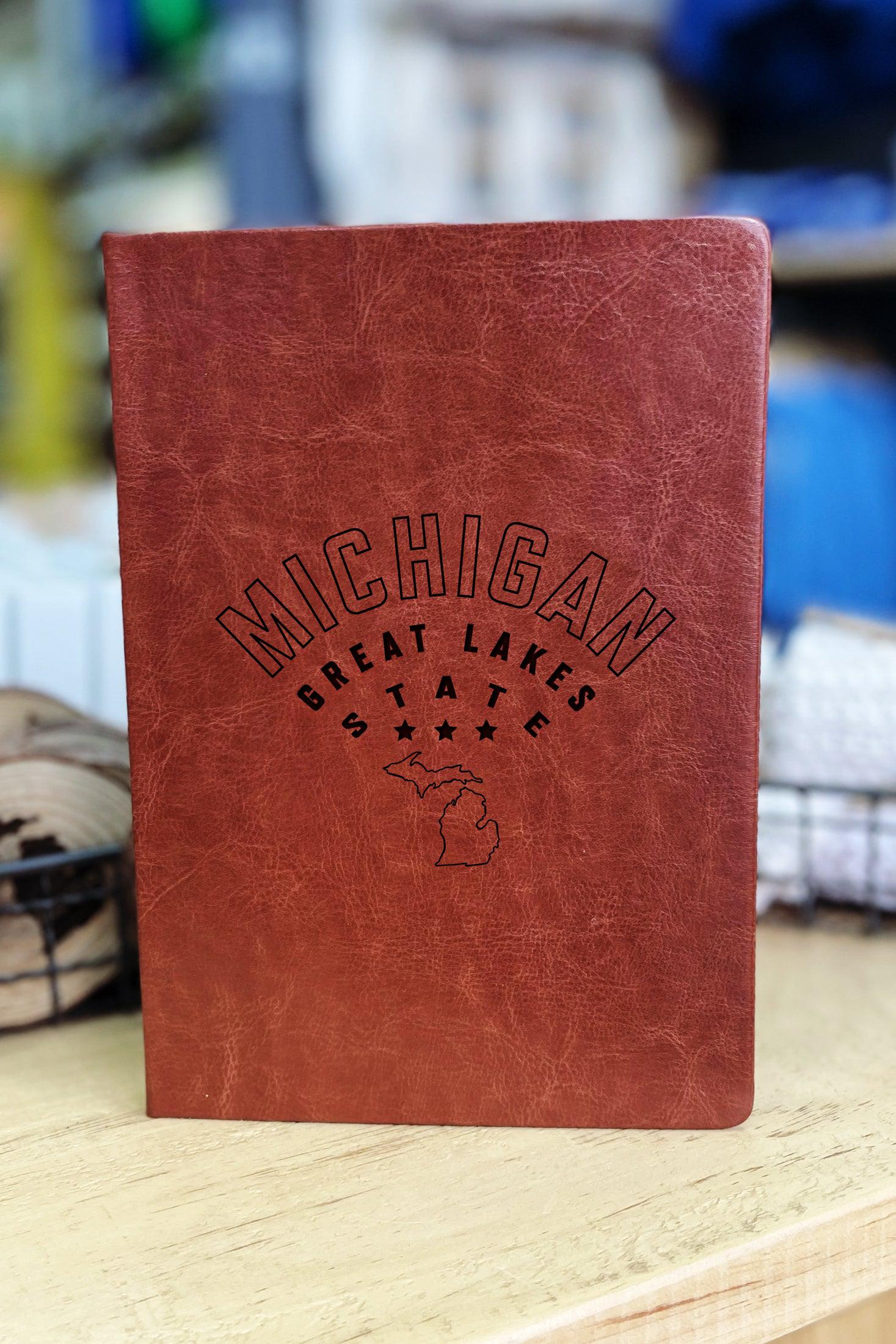 "Michigan Great Lakes State" - Michigan Leather Journal