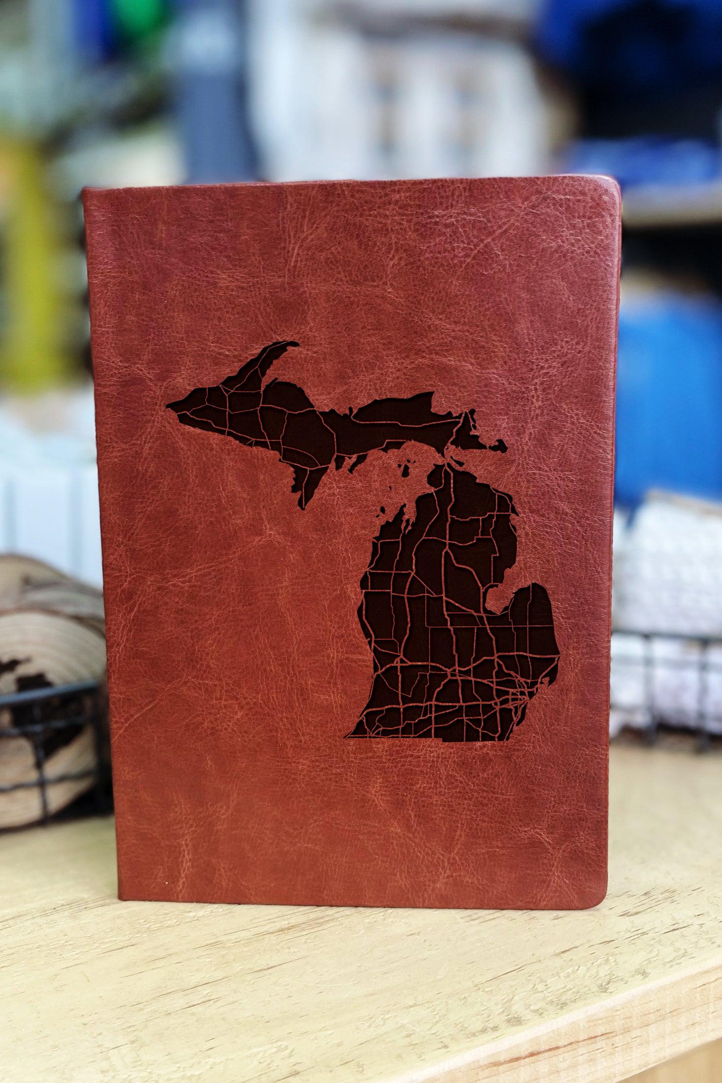 Road Map - Michigan - Leather Journal
