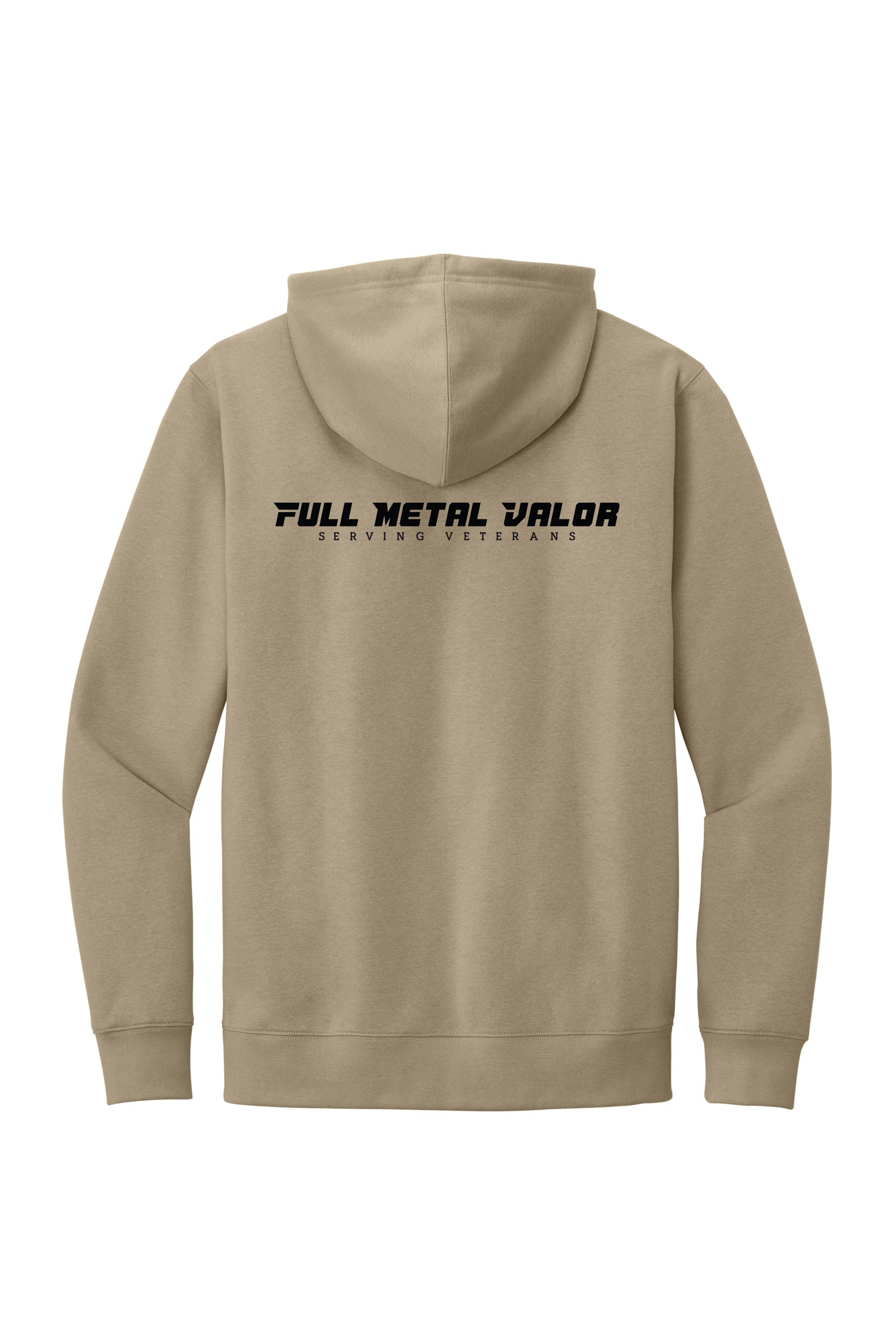 Full Metal Valor -  Dog Tag Adult Hoodie